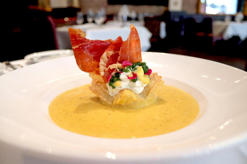Butternut Squash Veloute @ Firehouse Restaurant