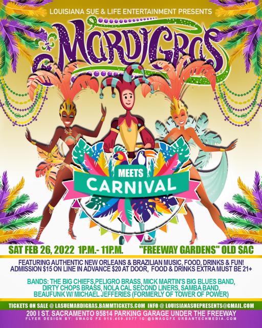 Mardi Gras Meets Carnival Old Sacramento Waterfront